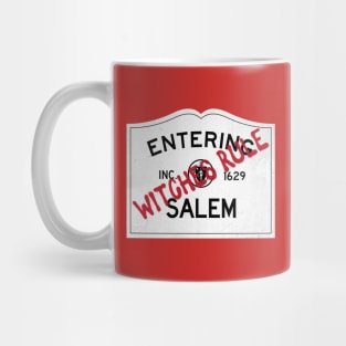 Entering Salem Mug